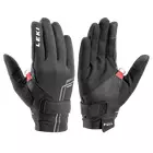 LEKI Nordic Walking gloves, Nordic Move Shark, black/white, 649701301110