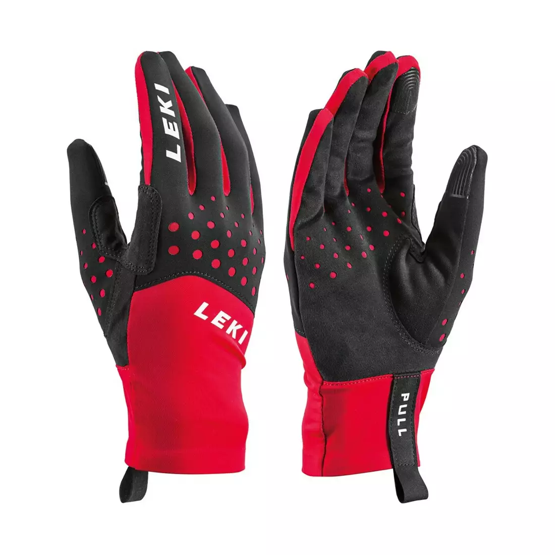 LEKI winter gloves NORDIC RACE black/red 643915302110