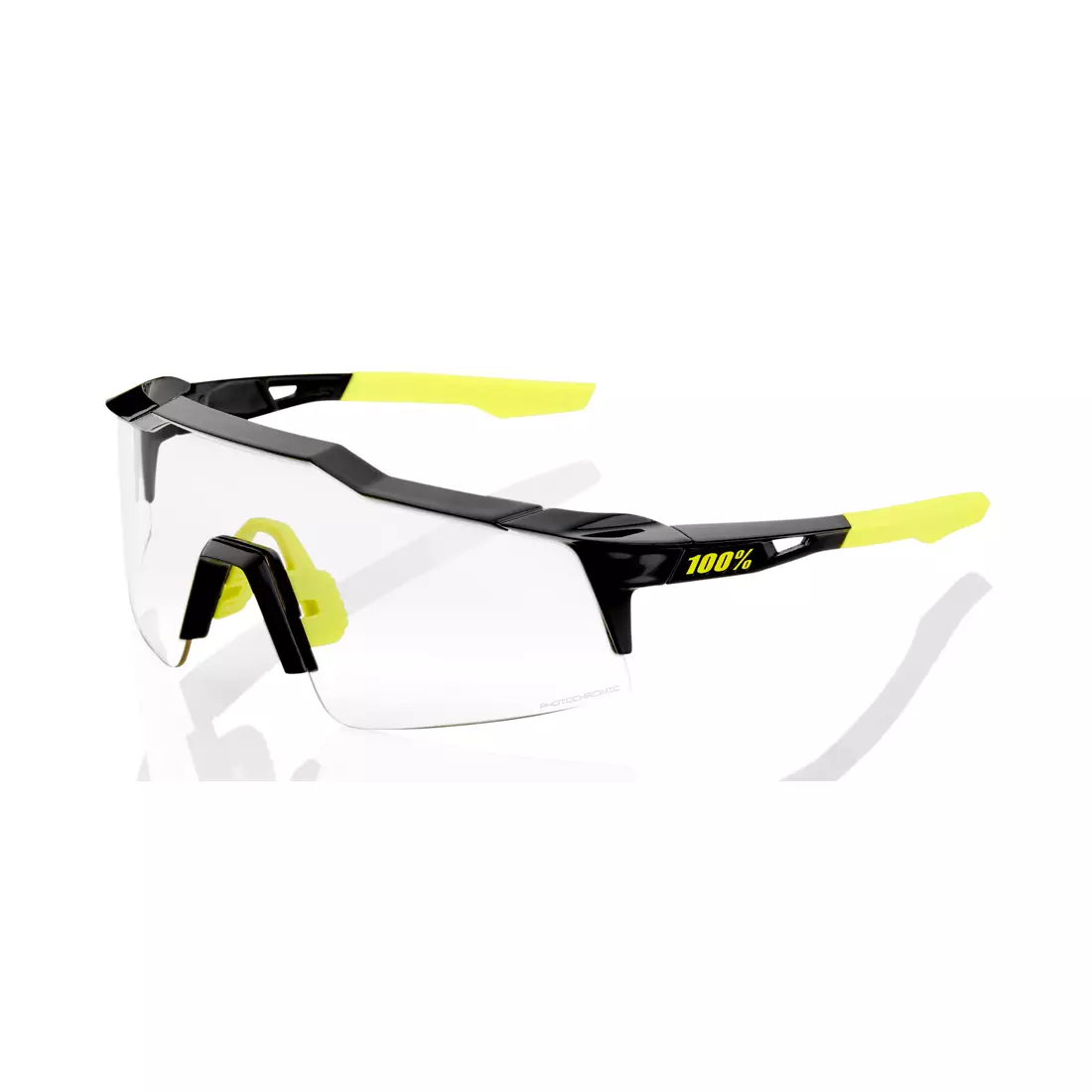 100% photochromic sports glasses SPEEDCRAFT SL (Photochromic Lens) Gloss Black STO-61002-802-01