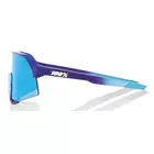 100% sports glasses S3 (Blue Topaz Multilayer Mirror Lens) Matte Metallic Into the Fade STO-61034-228-01