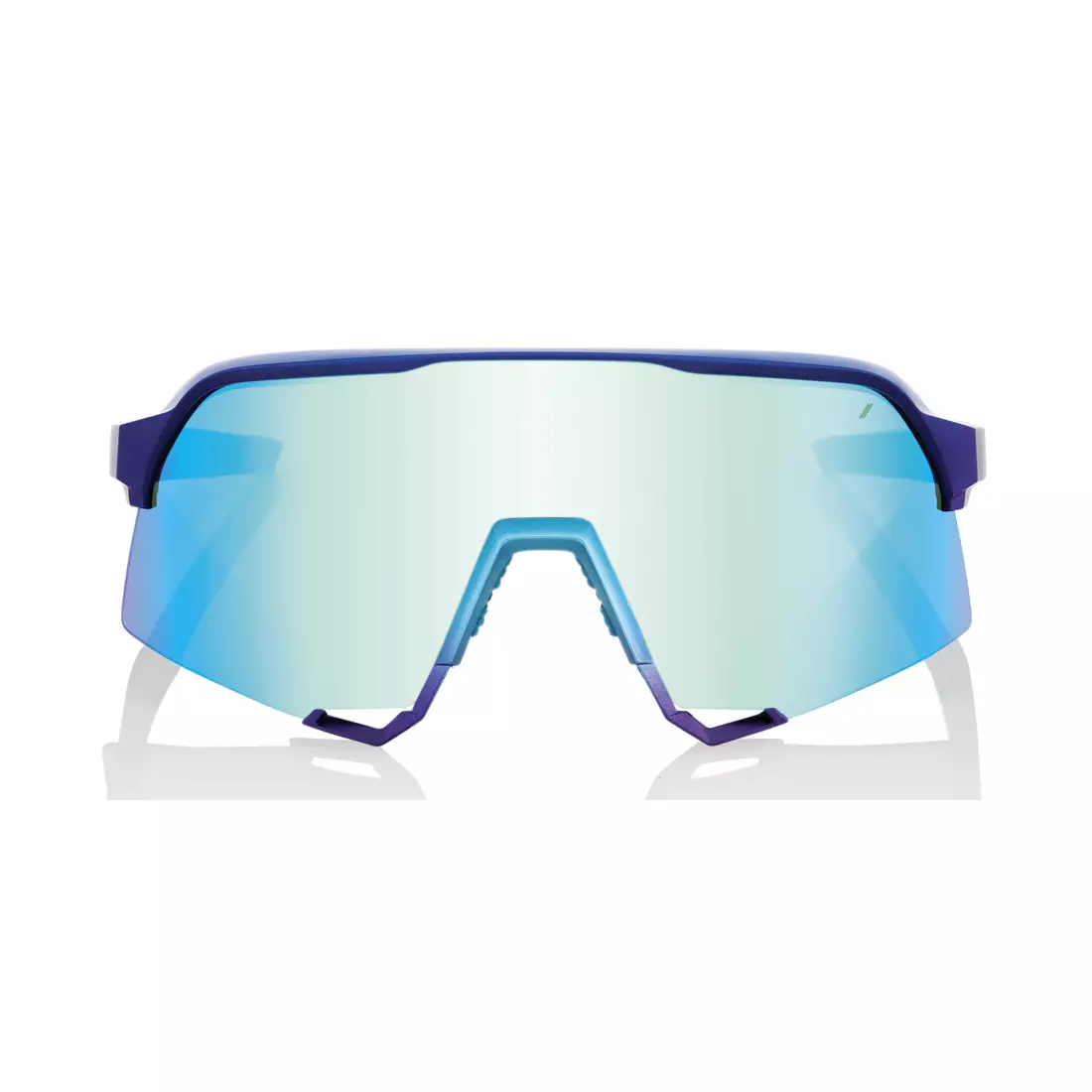 100% sports glasses S3 (Blue Topaz Multilayer Mirror Lens) Matte Metallic Into the Fade STO-61034-228-01