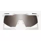 100% sports glasses SPEEDCRAFT (HiPER Silver Mirror Lens) Matte White STO-61001-404-03