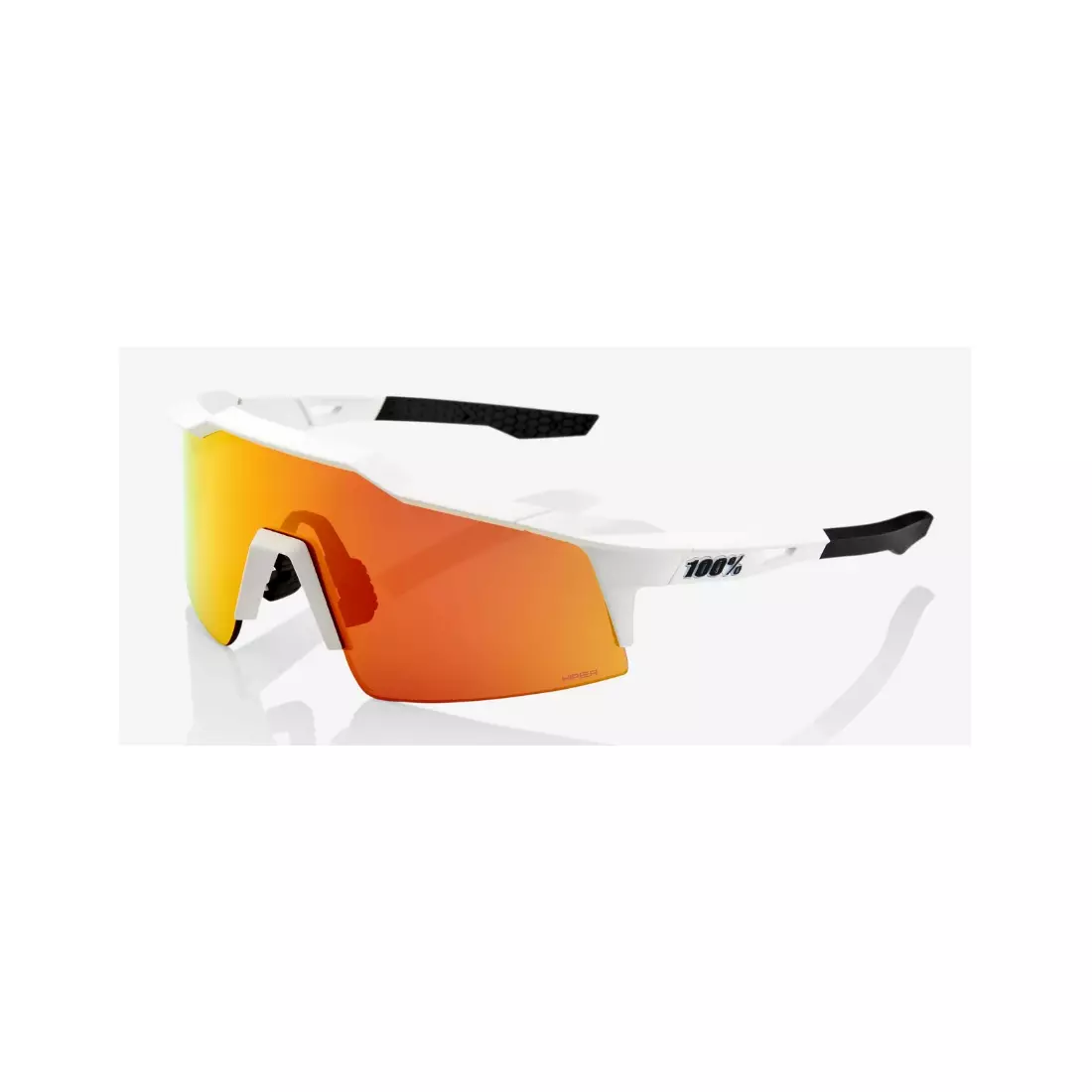 100% sports glasses SPEEDCRAFT SL (HiPER Red Multilayer Mirror Lens) Soft Tact Off White STO-61002-412-01
