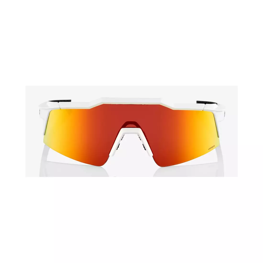 100% sports glasses SPEEDCRAFT SL (HiPER Red Multilayer Mirror Lens) Soft Tact Off White STO-61002-412-01