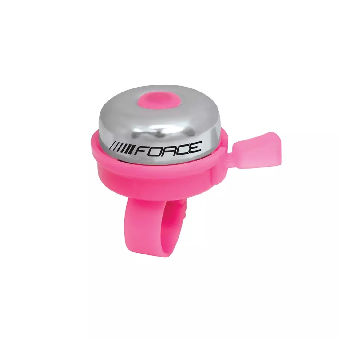 FORCE Bicycle bell CLASSIC, pink 23054