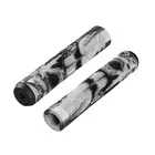 FORCE Bicycle handlebar grips BMX145, black and gray 382085