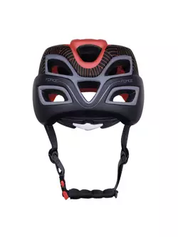 FORCE Bicycle helmet AVES MTB, Red-black, 90299910