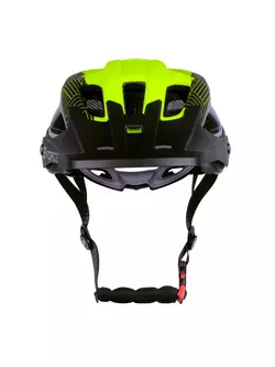FORCE Bicycle helmet AVES MTB, fluo-black mat 90299905