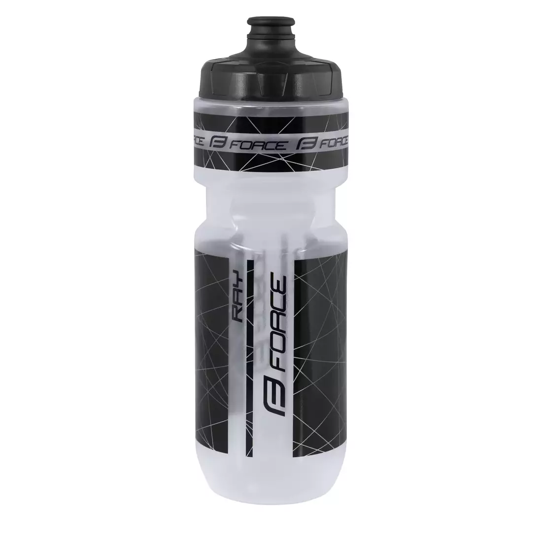 FORCE Bicycle water bottle RAY 0,75 l, transparent 253061