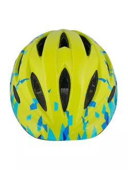 FORCE Children's bicycle helmet ANT, fluo-blue, 902637