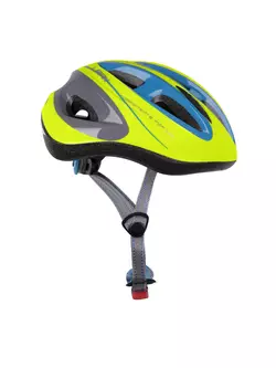 FORCE Children's bicycle helmet LARK, fluo-blue, 902221