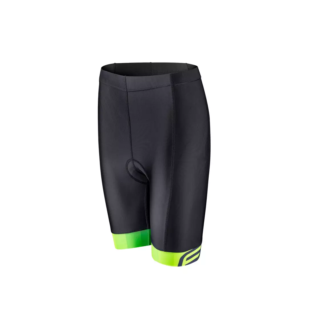 FORCE Children's cycling shorts KID VICTORY, green, 9002536-KID3