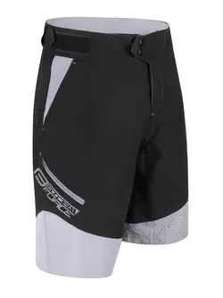FORCE Cycling shorts STORM, black/gray 900341