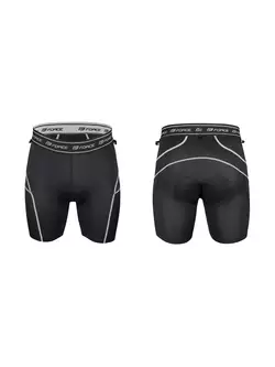 FORCE Cycling shorts with a removable insert BLADE MTB, blue 900319