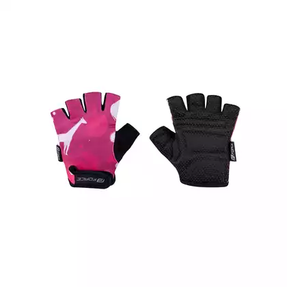 FORCE Children's cycling gloves PLANETS, pink, 9053234