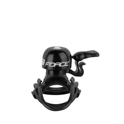 FORCE bicycle bell CHICK 19,2-31,8mm, black 23026