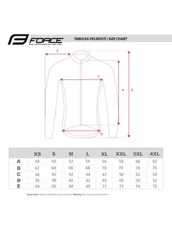 FORCE FASHION Cycling shirt with long sleeves, black and gray