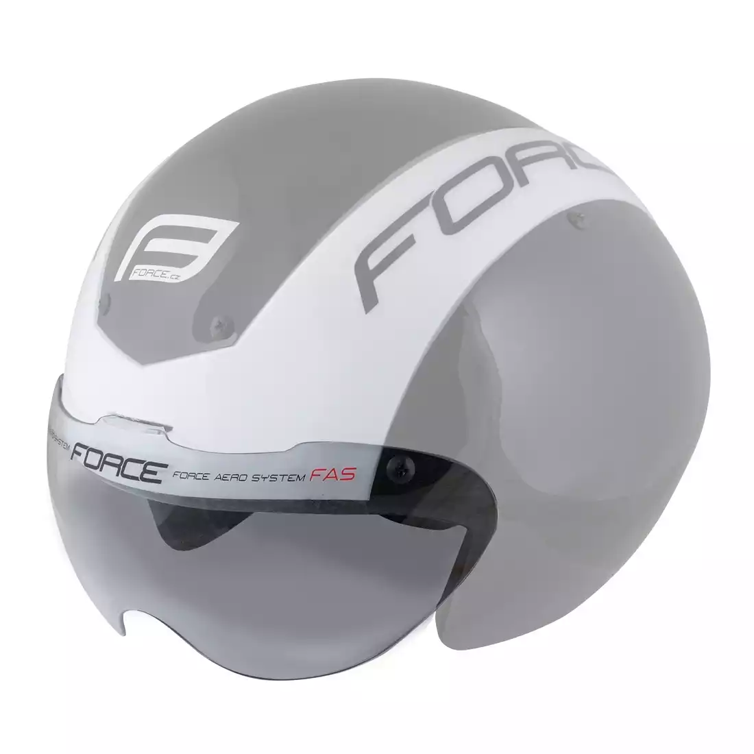 FORCE GLOBE Replaceable helmet visor, transparent