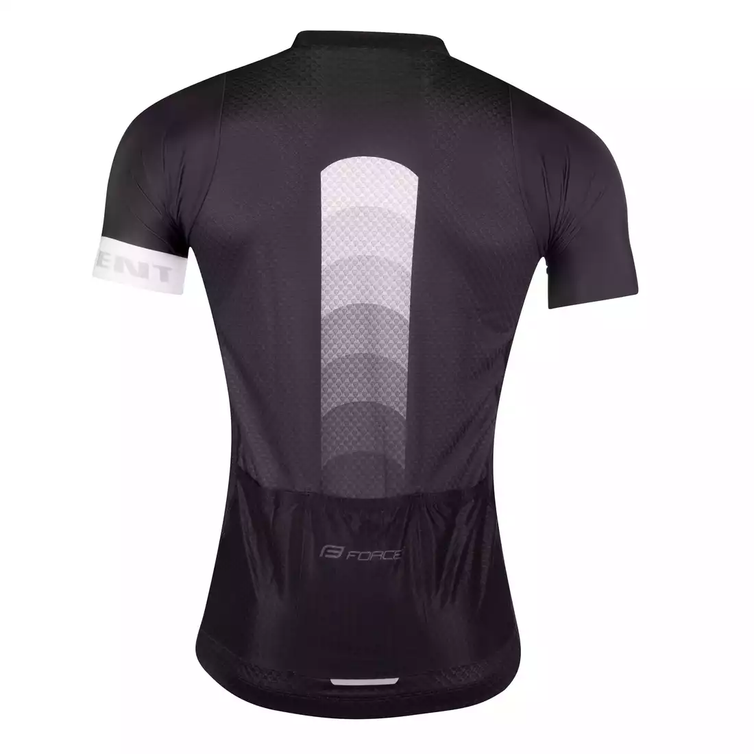 FORCE Men's cycling jersey ASCENT grey/white 900117