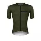 FORCE Men's cycling jersey CHARM, green/army 9001191