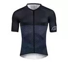FORCE Men's cycling jersey POINTS, black 9001330