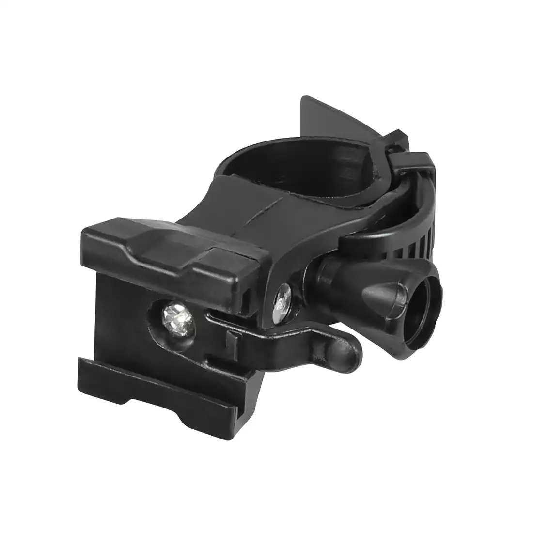 FORCE OPTIC Bicycle rear lamp holder for the seatpost, black