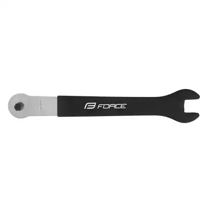 FORCE Pedal and crank bolt wrench, 15 + hex 6/8