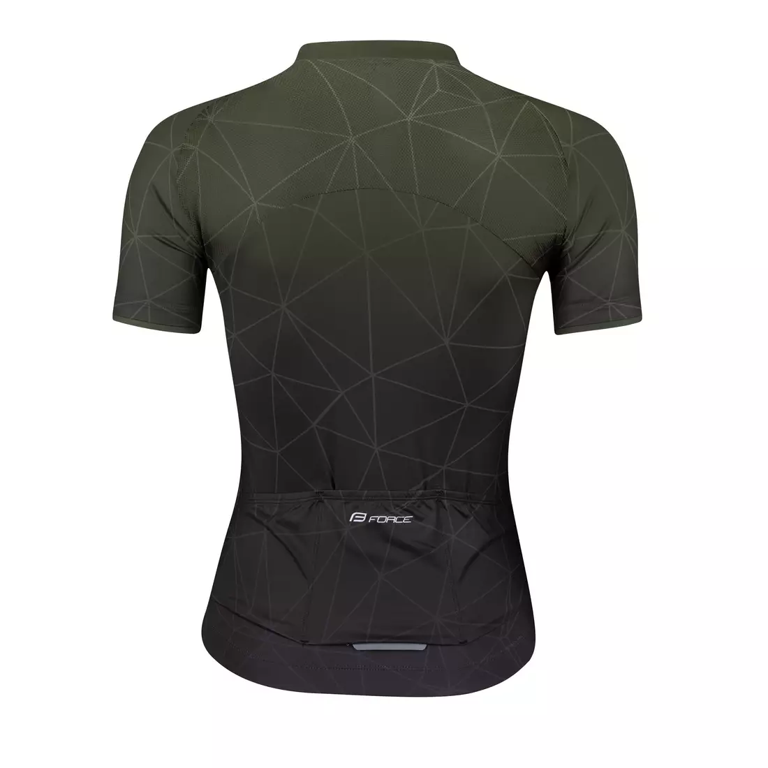 FORCE SPANGLE women's cycling jersey, ARMY/green 