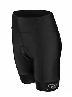 FORCE VICTORY women's cycling shorts with an insert, black