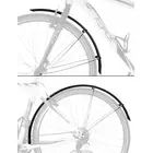 FORCE bicycle fender set 28'', black 8990605
