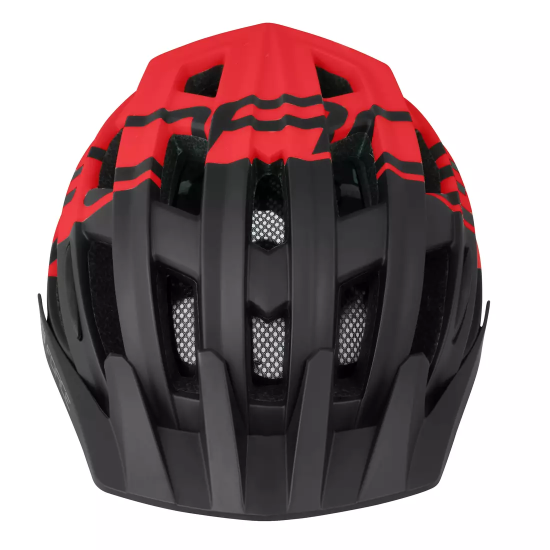 FORCE bicycle helmet mtb CORELLA black/red 90297998