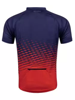 FORCE bicycle jersey MTB ANGLE blue/red 9001524