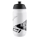 FORCE bicycle water bottle BIO 500ml black/white 25559