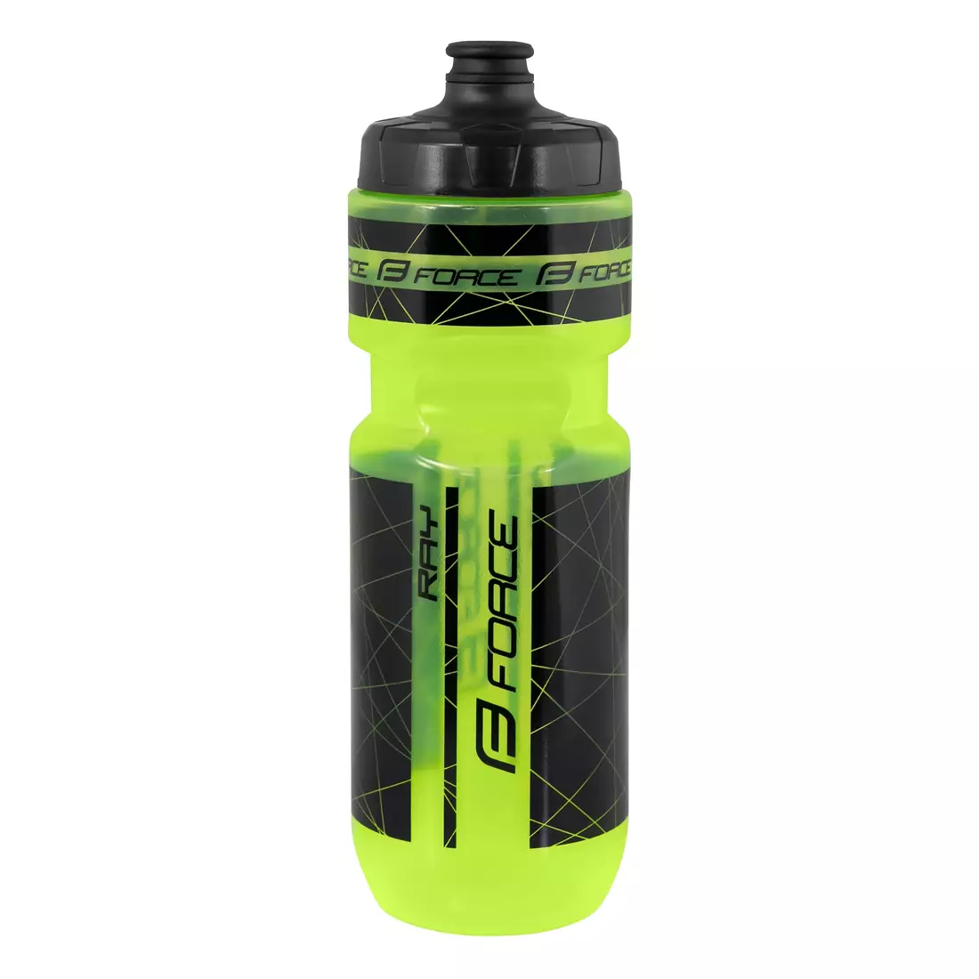 FORCE bicycle water bottle RAY 750ml transparent fluo 253064