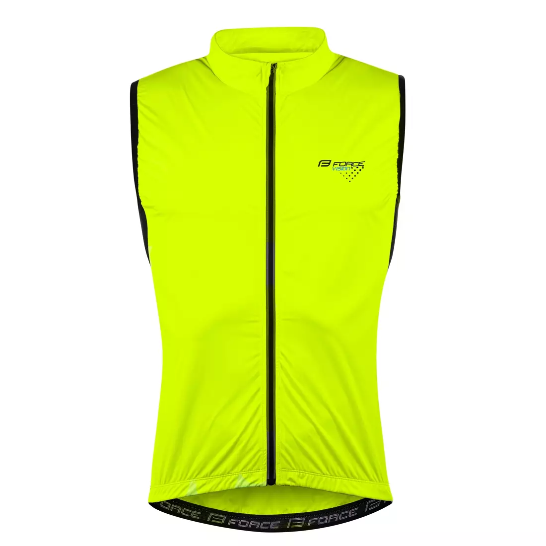 FORCE bicycle windproof vest VISION fluo 899640