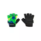 FORCE children's cycling gloves PLANETS yellow/green 9053233