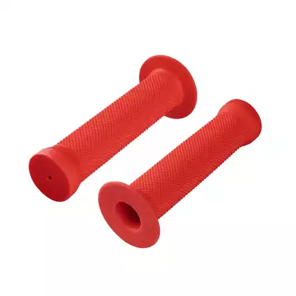 FORCE bicycle handlebar grips BMX130, Red, 382074