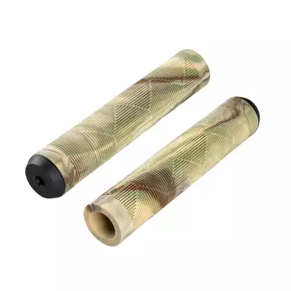 FORCE bicycle handlebar grips, BMX145, army 382088