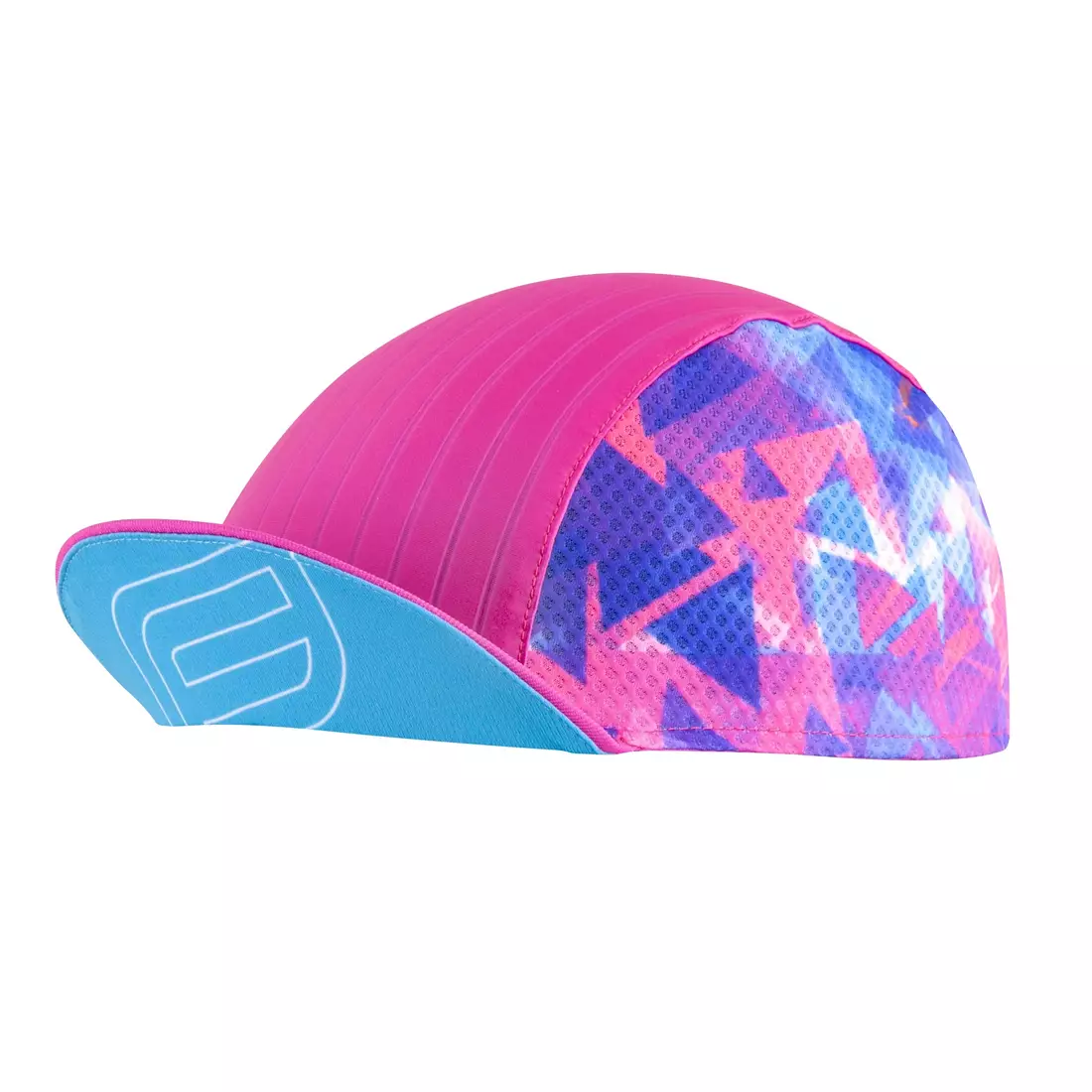 FORCE cycling cap with a visor CORE, pink, 903025