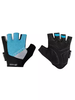 FORCE cycling gloves DARTS, blue-gray, 9052634
