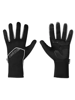 FORCE cycling gloves softshell GALE black 9056952