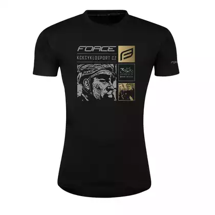 FORCE cycling jersey 30 YEARS, limited edition, black 90788