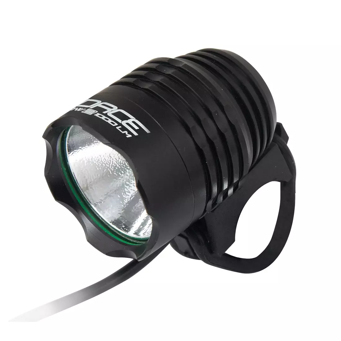 FORCE front bicycle lamp GLOW black 45602