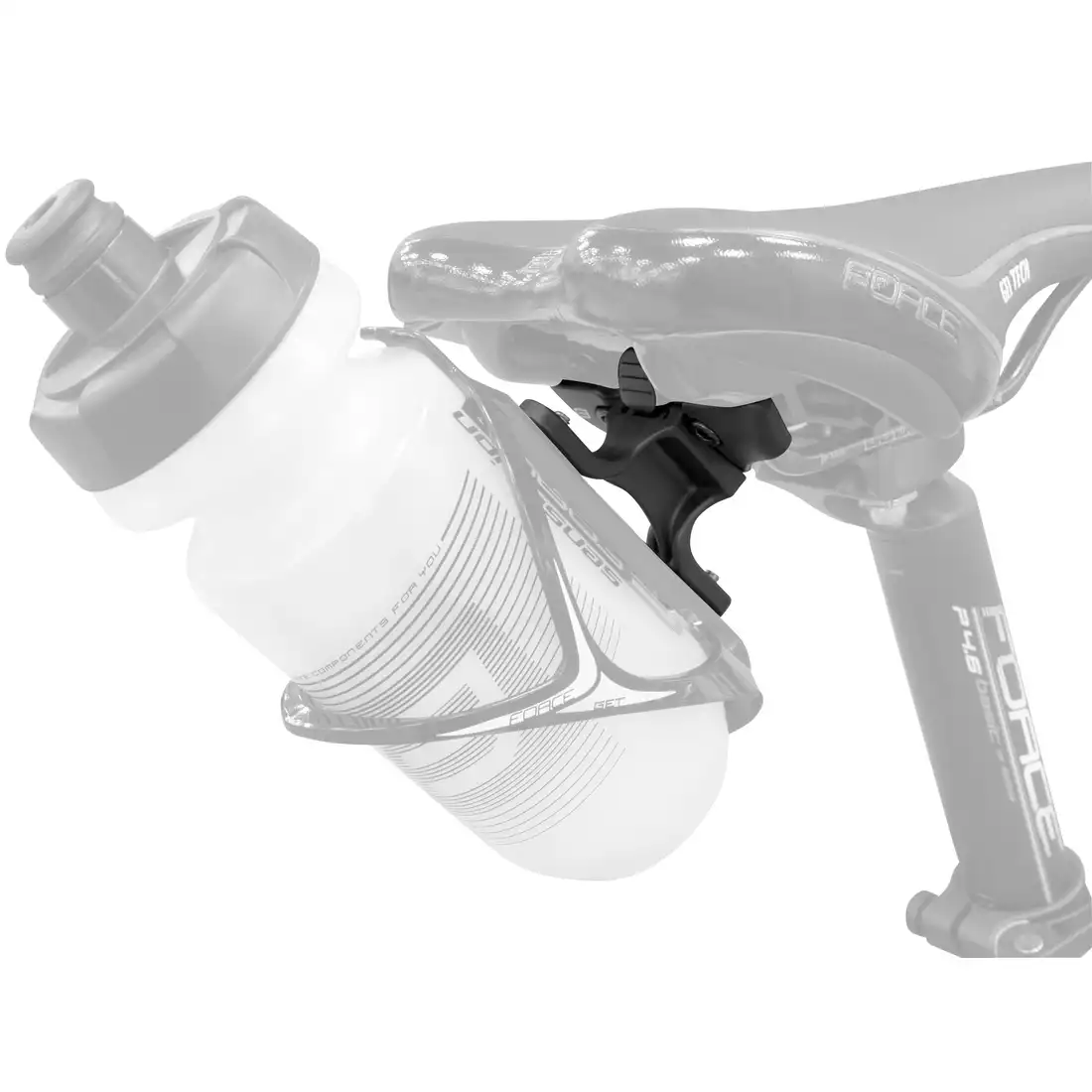 Tacx Saddle Clamp for 1 or 2 Water Bottle Cages T6202 