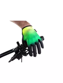FORCE unisex cycling gloves MTB CORE fluo green 9057293