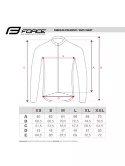FORCE women's cycling jacket FROST, black-fluo 899915