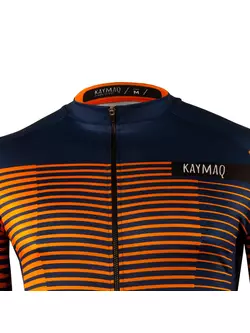 KAYMAQ M66 RACE Men bike t-shirt Orange
