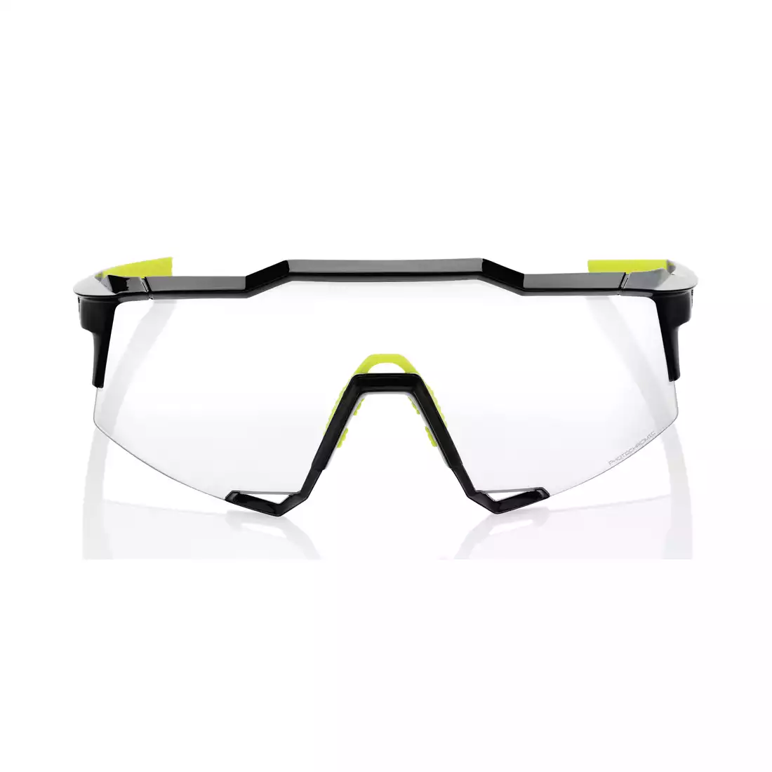 100% S3 Sport Performance Sunglasses Sport and Cycling Eyewear Gloss Black - Photochromic Lens 
