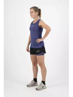 ROGELLI Women's running T-shirt INDIGO grey/purple 840.267.S