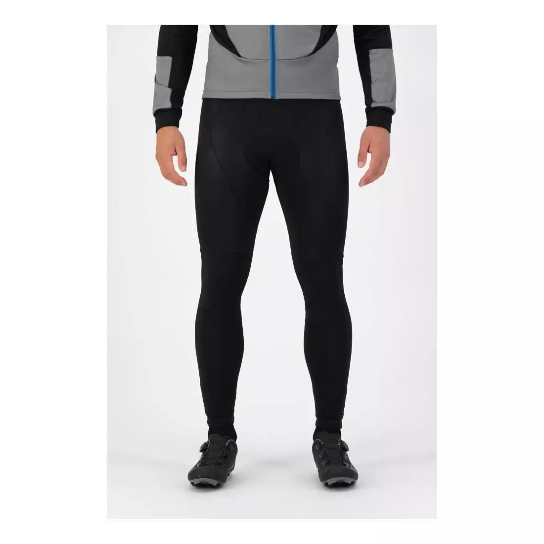 ROGELLI cycling trousers with braces ESSENTIAL black ROG351015